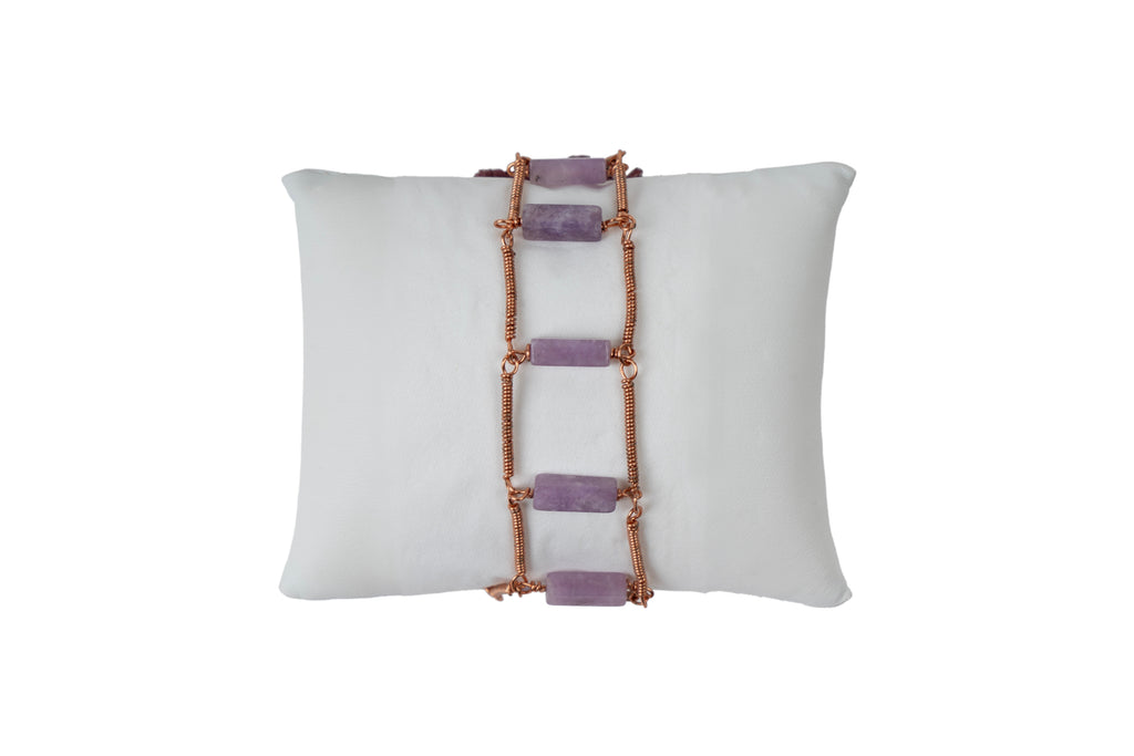 Violet stone Bracelet