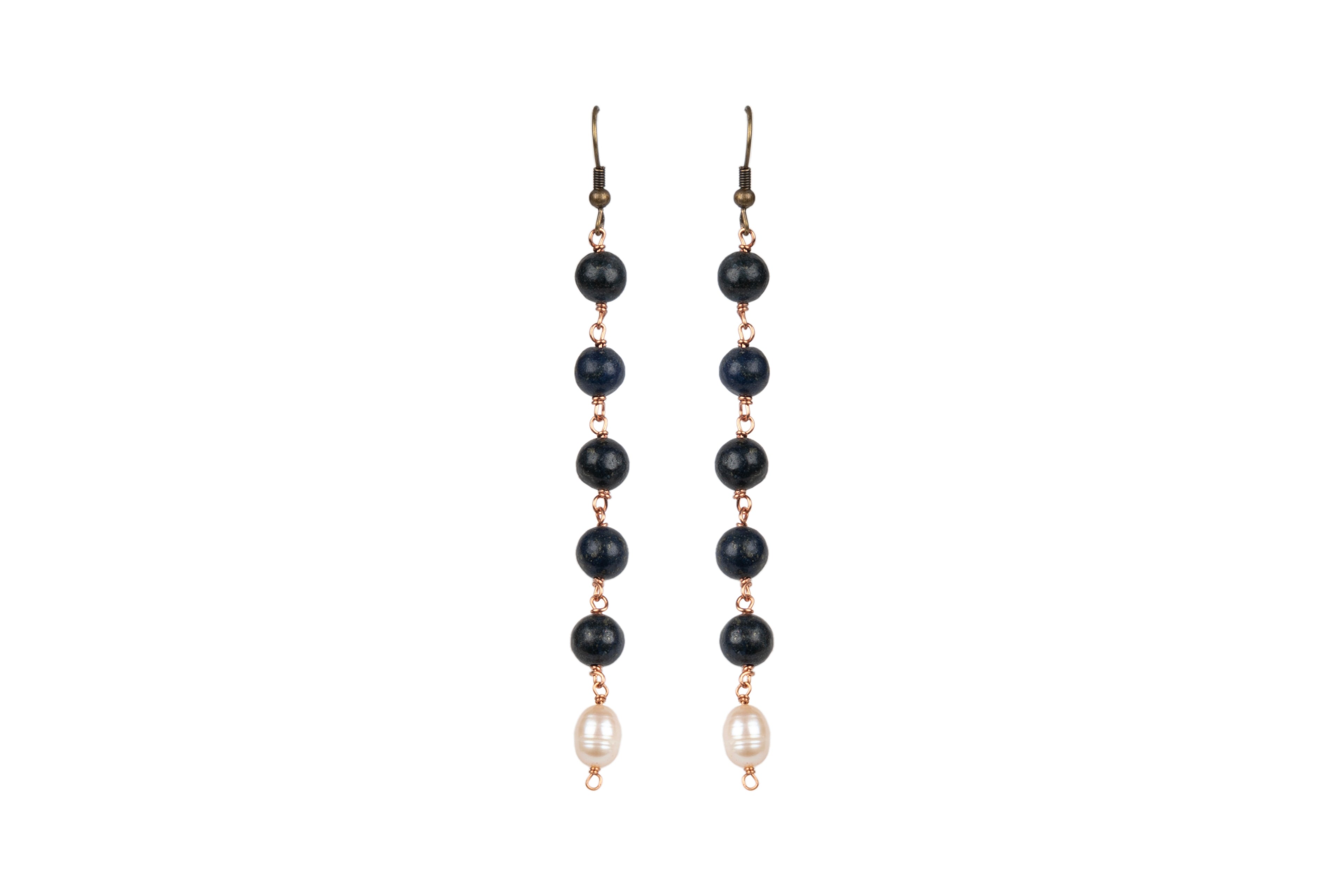 Pearl Drop Long Earring