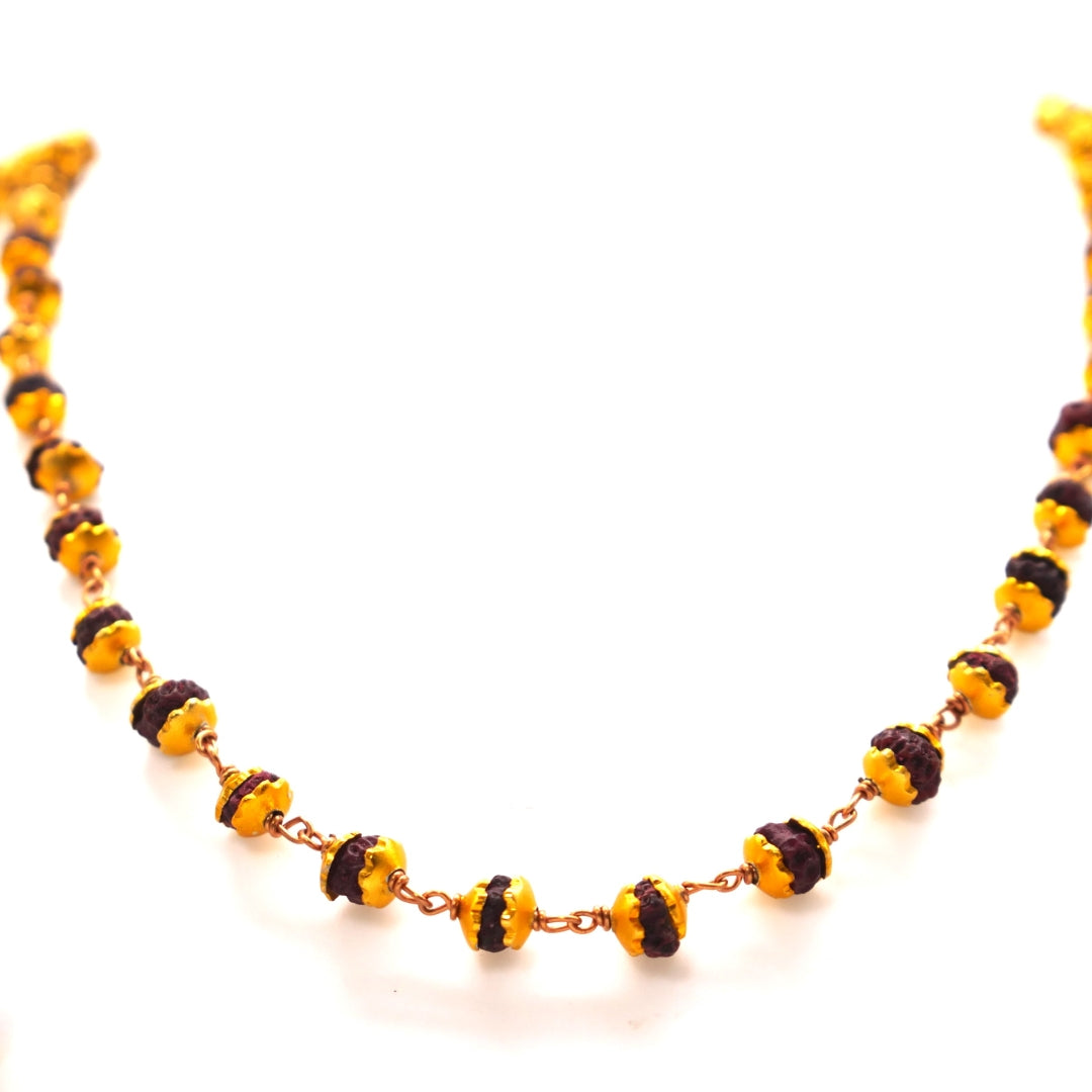 Cap Poo Rudraksha mala - 25 mala pack