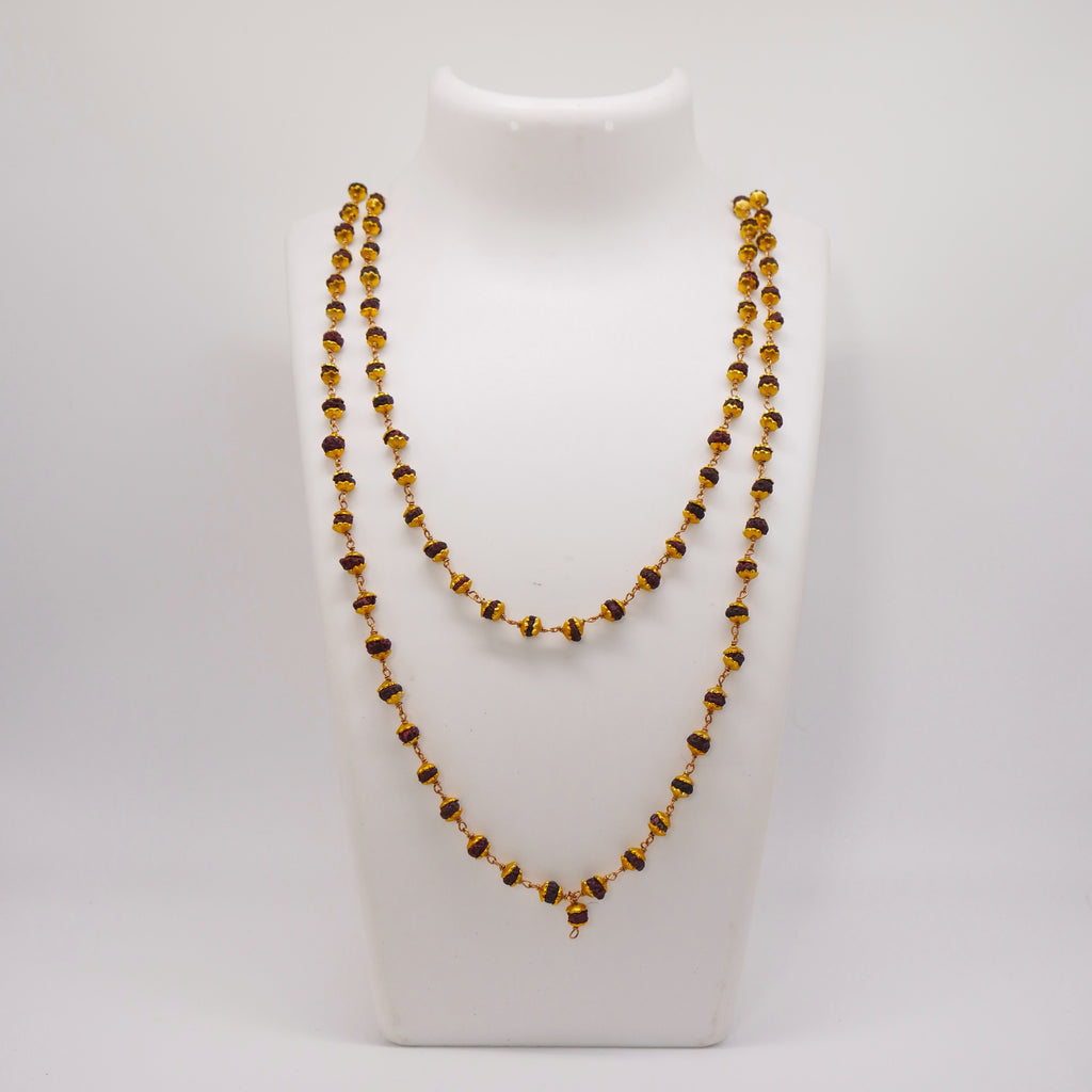 Cap Poo Rudraksha mala - 25 mala pack