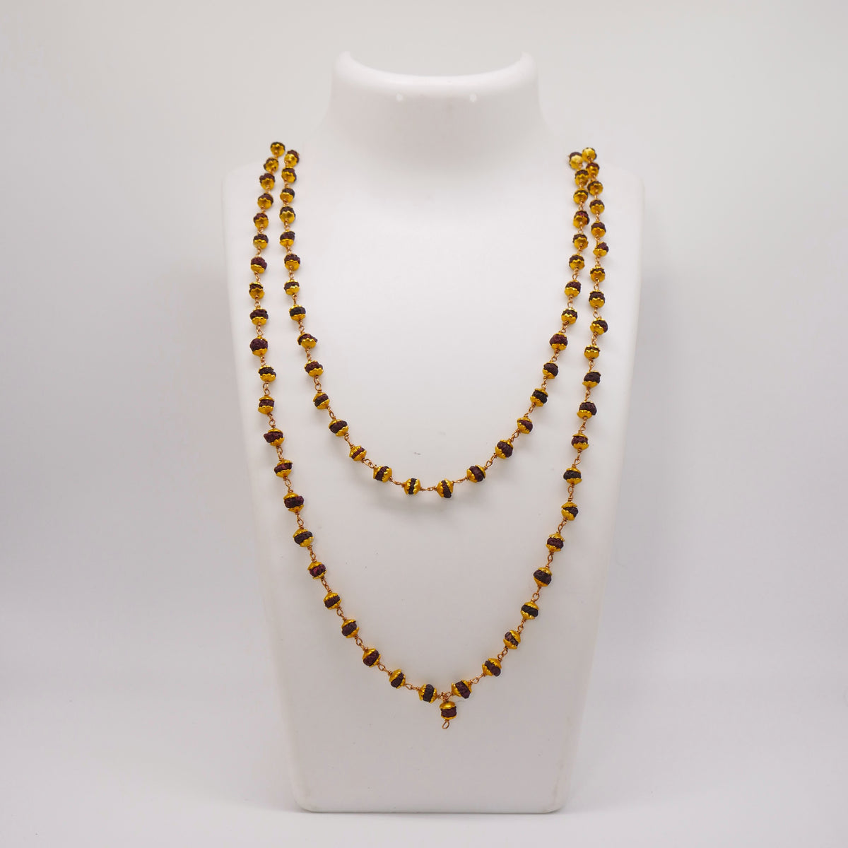 Cap Poo Rudraksha mala - 25 mala pack