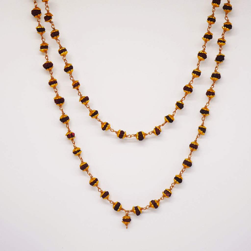 Cap Poo Rudraksha mala - 25 mala pack