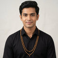 Handmade Indian Tulsi mala 8MM - 108 Beads - 25 mala Pack