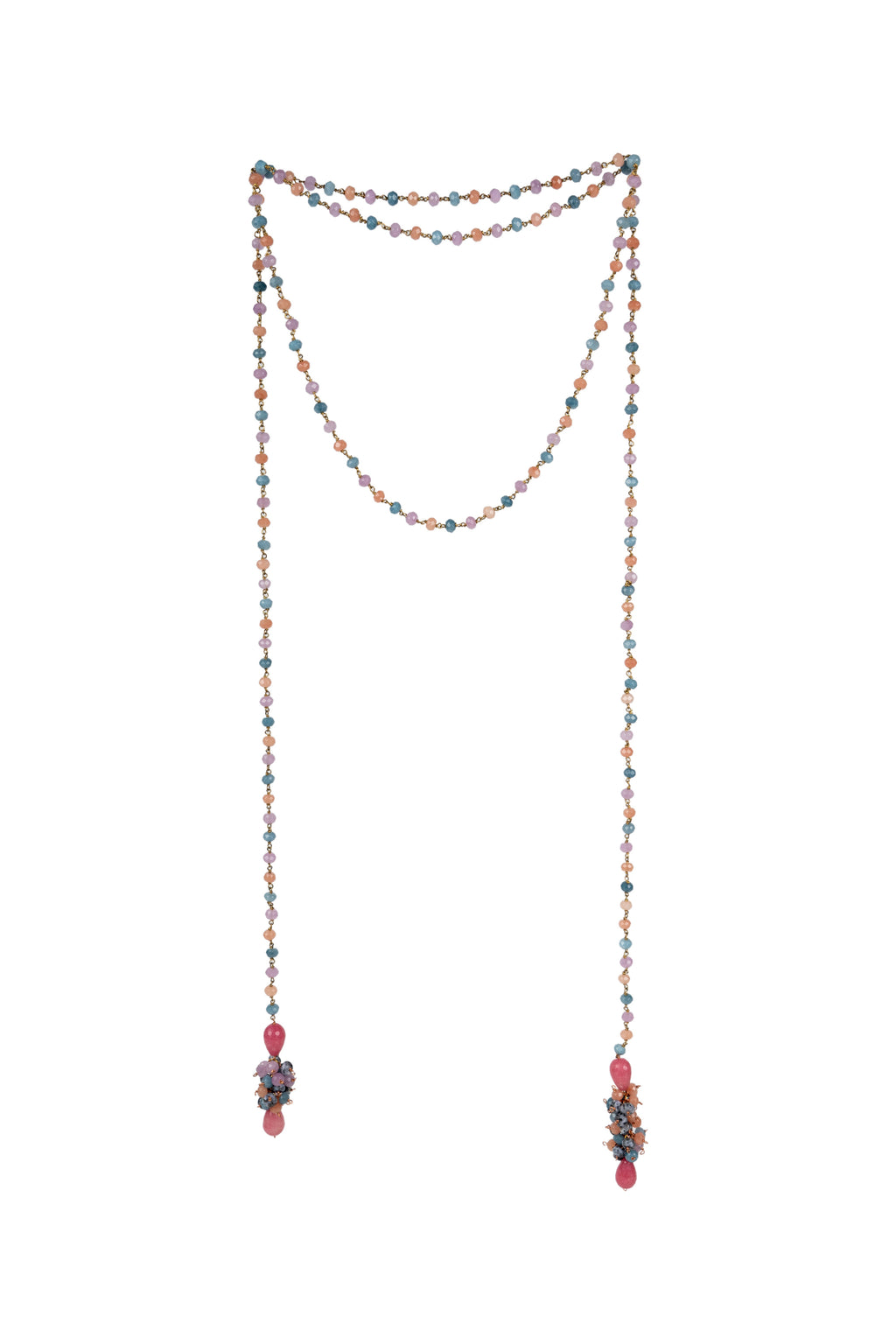 Baati Multi-Coloured Single String Necklace