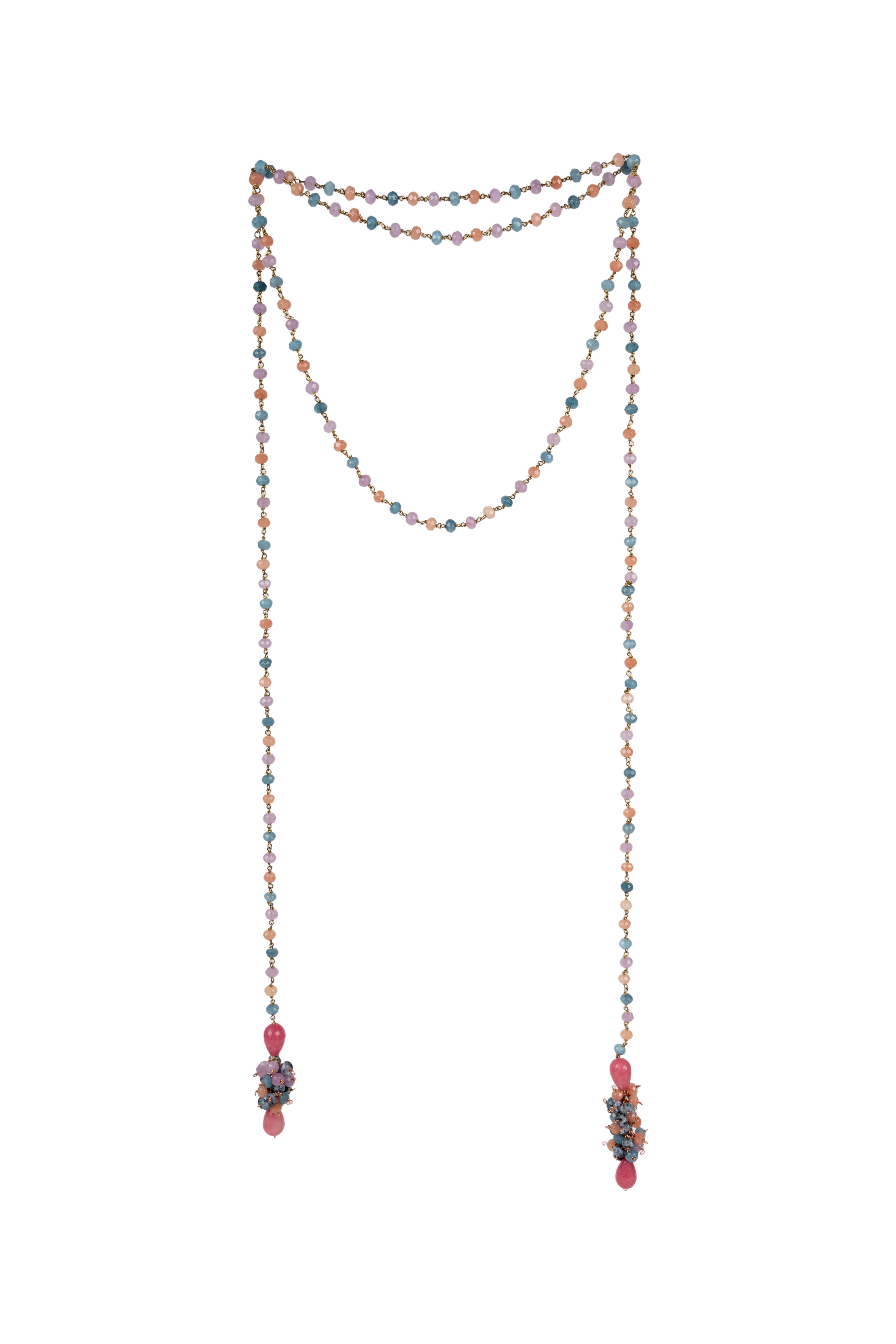 Baati Multi-Coloured Single String Necklace